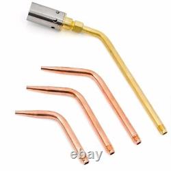 XtremepowerUS Oxy Acetylene Welding Cutting Brazing 3 Nozzle Cutting Torch Case