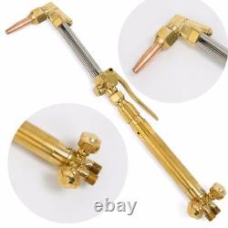 XtremepowerUS Oxy Acetylene Welding Cutting Brazing 3 Nozzle Cutting Torch Case