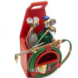 XtremepowerUS Victor Type Welding & Cutting Torch Oxygen Acetylene Regulator Set