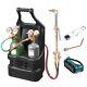 Yescom DOT Oxy Acetylene Torch Kit Oxygen Gas Tank Brazing Welding Cutting Gauge