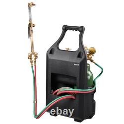 Yescom DOT Oxy Acetylene Torch Kit Oxygen Gas Tank Welding Cutting Brazing Tool