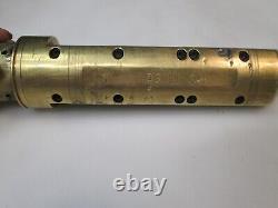(qty. 2) Brass High Voltage Plc Plasma Gas Welding Cutting Torch Head Tip Used