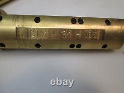 (qty. 2) Brass High Voltage Plc Plasma Gas Welding Cutting Torch Head Tip Used